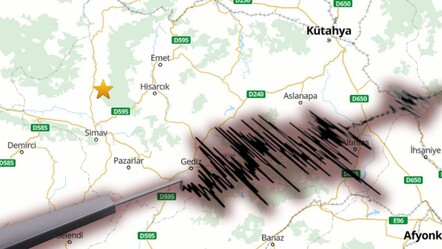 Kütahya bir kez daha sallandı! Simav'da 4 büyüklüğünde deprem meydana geldi - Yaşam