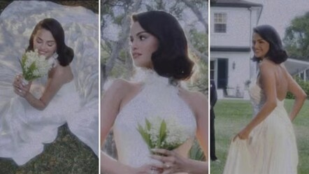 Selena Gomez ile Benny Blanco evlendi! Görkemli düğünden ilk kareler - Magazin