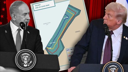 Trump, Gazze için barış planını duyurdu, Netanyahu teklifi kabul etti! İşte o maddeler ve harita... - dunya