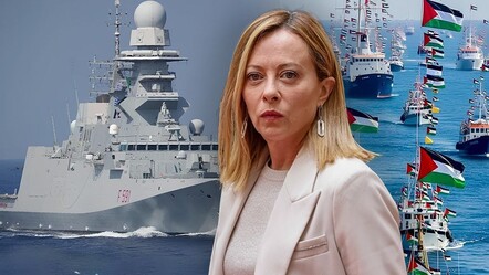 İtalya Başbakanı Meloni'den Sumud Filosu için tartışmalı geri adım! Önce savaş gemisi gönderdi, şimdi de 'durun' dedi - Dünya