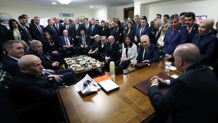 Cumhurbaşkanı Erdoğan, parti liderleriyle görüştü - Gündem