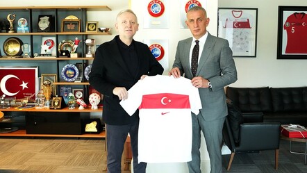 Göksel Gümüşdağ'dan TFF Başkanı Hacıosmanoğlu'na ziyaret - Spor