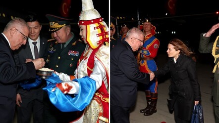 Milli Savunma Bakanı Güler, Moğolistan'da resmi törenle karşılandı - Gündem