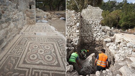 Olympos kazılarında dikkat çeken keşif: Eşine az rastlanan bir hamam ortaya çıktı - Kültür - Sanat
