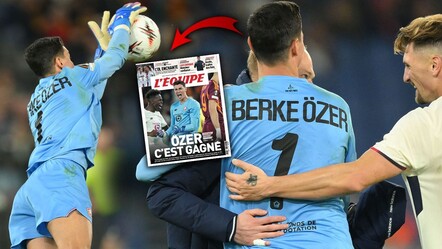 3 defa tekrarlanan penaltıyı 3 defa kurtaran Berke Özer manşetlerde: Daha önce hiç görülmemiş, şaka gibi! - Spor