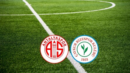 Antalyaspor - Rizespor maçı hangi kanalda, saat kaçta? - Haberler