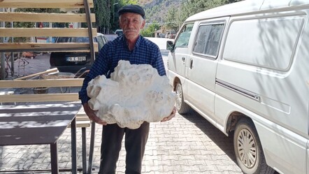 Tam 19 kilogram ağırlığında! Önce taş zannetti, yaklaştığında şaşkına döndü - Yaşam