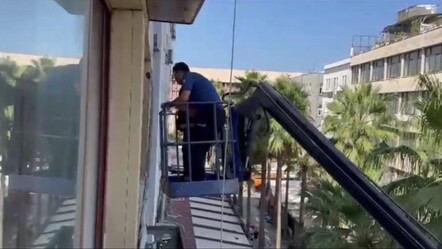 15 yıl hapisle aranıyordu! Polis yakalamak için vinçle gitti - 3. Sayfa