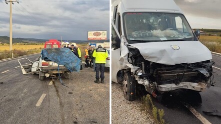 Balıkesir'de öğrenci servisi ile otomobil çarpıştı! Ölü ve yaralılar var - 3. Sayfa