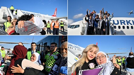 İsrail'in alıkoyduğu 36'sı Türk 137 aktivist İstanbul'da: Hepimizi Türkiye kurtardı - dunya