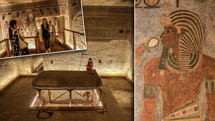 Firavun mezarı açılıyor: Mısır'da 20 yıl süren Amenhotep’in restorasyonu son erdi - Dünya