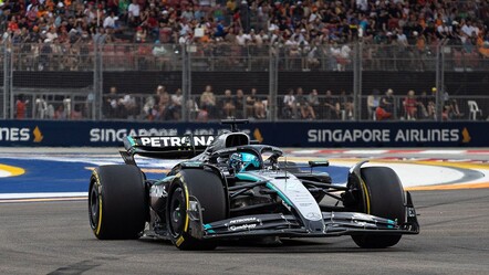 Formula 1 Singapur GP'sinde pole pozisyonu Russell'ın - Spor