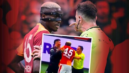 Galatasaray - Beşiktaş derbisinde gerginlik: Osimhen çılgına döndü - Spor