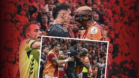 Galatasaray - Beşiktaş derbisinde gerginlik: Osimhen çılgına döndü - Spor