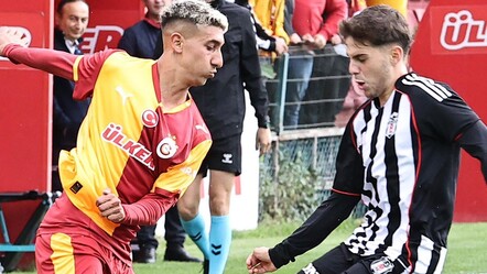 Galatasaray - Beşiktaş U19 derbisinde 2 gol, bir de kaçan penaltı - Spor