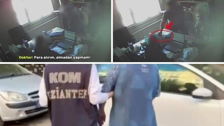 Gaziantep'te doktorun para karşılığı sahte rapor pazarlığı kamerada! - 3. Sayfa