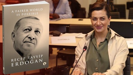 Paşinyan'ın eşi Hakobyan, Cumhurbaşkanı Erdoğan'ın kitabını okudu - Dünya