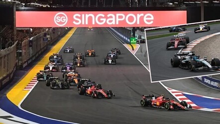 Formula 1 Singapur GP başladı mı, hangi kanalda? Oscar Piastri, Lando Norris, Max Verstappen ve George Russell piste çıkıyor - Haberler