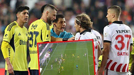 Samsunspor - Fenerbahçe maçında tartışma çıkaran pozisyon: Gol iptal edildi, penaltı itirazı yapıldı - spor
