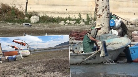 Eğirdir Gölü tarihinde ilk kez bu halde! Tekneler karaya oturdu, balıkçılık bitiyor... - Yaşam