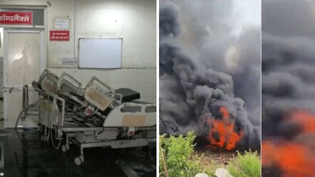 Hindistan'da hastanede yangın! Çok sayıda hasta hayatını kaybetti - Dünya