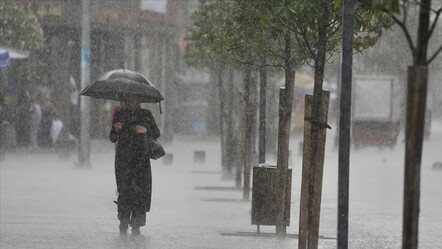 Meteoroloji haritayı güncelledi! 39 il için sağanak yağış ve fırtına uyarısı - Gündem
