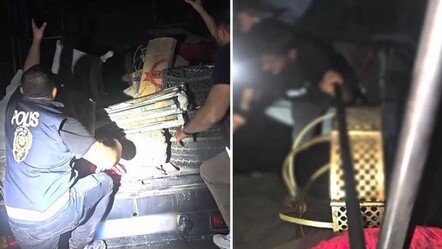 Diyarbakır'da operasyon! Aracın klima düzeneğinden 11 kişi çıktı - 3. Sayfa