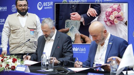 Gençlere evlilik desteği için harekete geçtiler: Beşir Derneği ve Mehir Vakfı her yıl 1500 çifti evlendirecek - Yaşam
