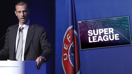 UEFA'dan 12 kulüplü  'Avrupa Süper Ligi'ne ret: Asla! - Spor