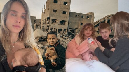 Anne olduğunu unuttu... İsrailli modelden Filistinli çocuklara skandal ifadeler - Dünya
