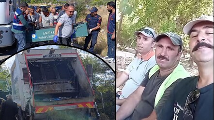 Antalya'da çöp kamyonunda kanlı kavga! Mesai arkadaşını boğazından bıçaklayıp kaçtı, polis peşinde - 3. Sayfa