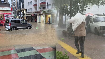 Meteoroloji uyarmıştı! Sağanak yağış birçok kenti vurdu - Yaşam