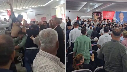 CHP Samandağ kongresinde yumruklar konuştu! Araya partililer girdi - Gündem