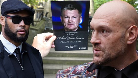 Eski dünya şampiyonu boksör Ricky Hatton'a veda! Cenaze törenine ünlüler akın etti - Spor