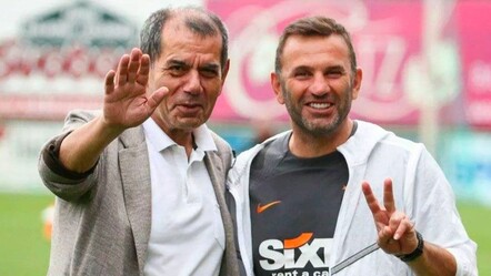 Galatasaray'da Dursun Özbek'ten Okan Buruk için yeni sözleşme itirafı - Spor
