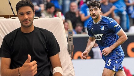 Milli maçta sahayı sedyeyle terk etmişti! Ozan Kabak, 1,5 yıl sonra geri döndü - Spor