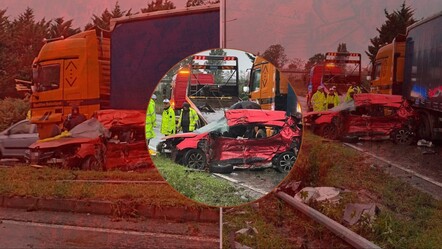Rize'de tır ile otomobil çarpıştı! 3 kişi hayatını kaybetti - 3. Sayfa