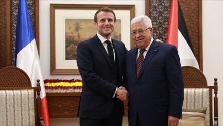 Abbas ile Macron arasında kritik görüşme! Masada "Gazze" var - Dünya