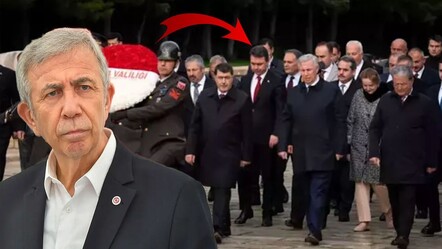 Anıtkabir'de dikkat çeken kare! Mansur Yavaş, kendisi için soruşturma izni isteyen başsavcıyla yan yana - Gündem