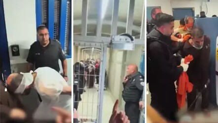 Rehine takası öncesi görüntüler ortaya çıktı! Filistinli esirlere skandal muamele - Gündem
