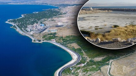 Van Gölü haritası değişiyor! Kuraklık vurdukça vurdu, su 3 kilometre kadar çekildi - Yaşam