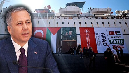 17. İyilik Gemisi Gazze'ye uğurlandı! Bakan Yerlikaya'dan Mersin'de önemli açıklamalar - Gündem