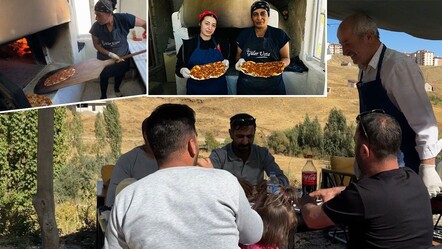 Bahçesinden topladı, evini lokantaya çevirdi! Ailece çalışıyor, ailece kazanıyor - Yaşam