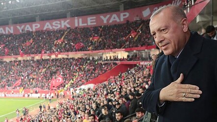 Cumhurbaşkanı Erdoğan'dan A Milli Takım'a destek - Spor