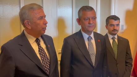 Mansur Yavaş'tan, Özgür Özel'e sürpriz ziyaret! Gündemlerinde konser soruşturması var - Gündem