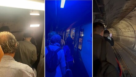 Yolcular raylarda yürüdü, seferler aksadı! İstanbul'da metroda intihar girişimi - Gündem