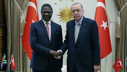 Cumhurbaşkanı Erdoğan, Güney Afrika Cumhuriyeti Cumhurbaşkanı Yardımcısı Mashatile'yi kabul etti - Gündem