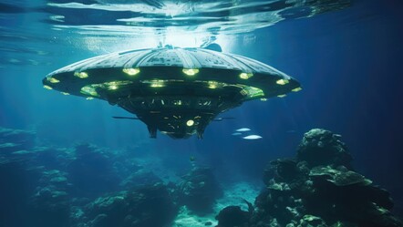 Deniz altında 300 km hızla giden UFO gördüler - Dünya
