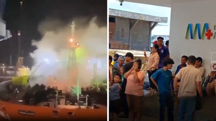 Endonezya'da petrol tankeri alevlere teslim oldu! Çok sayıda can kaybı var - Dünya