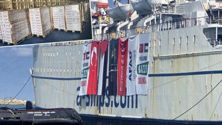 Gazze için yola çıktı: Türkiye'nin 17. "İyilik Gemisi" Mısır'a ulaştı! - Gündem